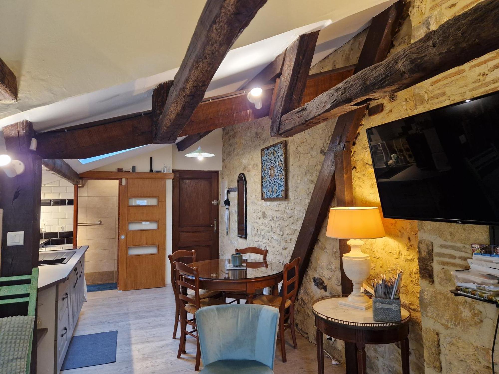 Les Flamboyants Lägenhet Sarlat-la-Canéda Exteriör bild